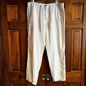 Tasso Elba Men's Cream Dress Pants